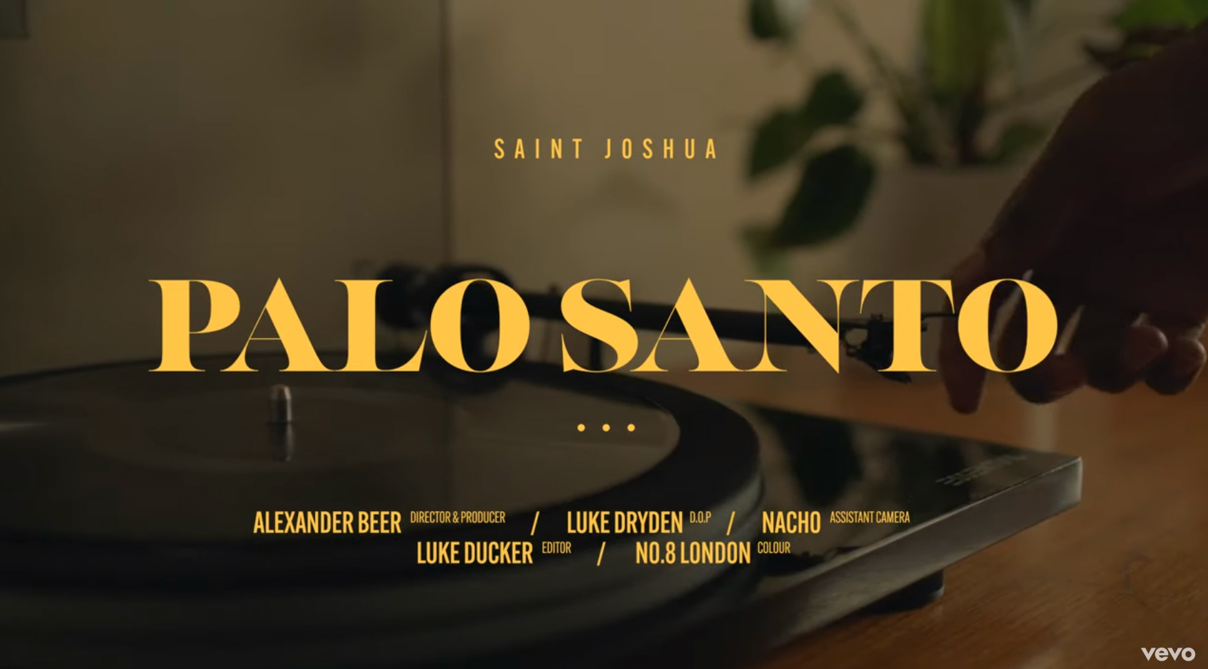 'Palo Santo' music video.